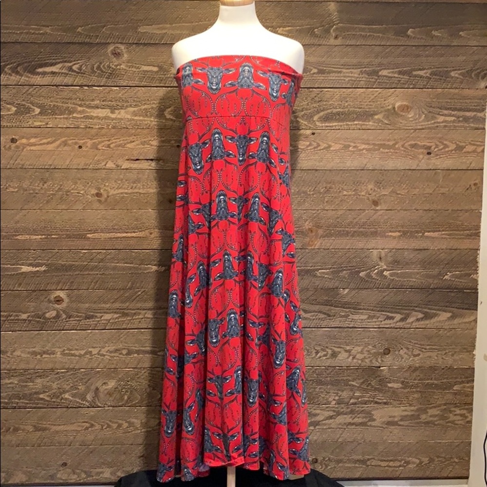 LulaRoe | Long Maxi Deer Skirt